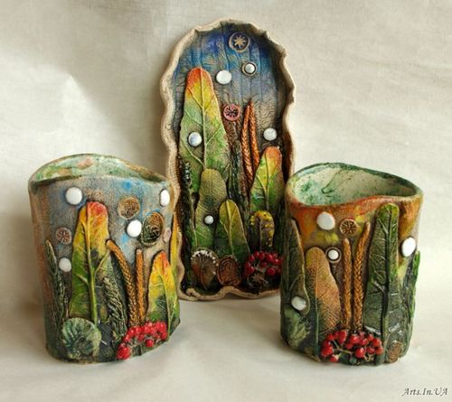 Керамический набор "Травы"