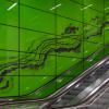 Пять новых станций метро Дюссельдорфа оформили художники